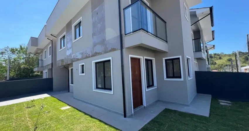 Sobrado com 3 dormitórios à venda, 100 m² - potecas - são josé/sc