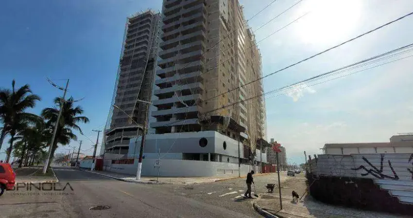 Apartamento com 2 dormitórios à venda, 76 m² por R$ 475.000,00 - Vila Caiçara - Praia Grande/SP