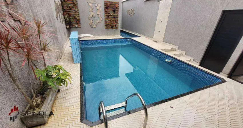 Casa com 2 dormitórios à venda, 54 m² por r$ 330.000,00 - vila caiçara - praia grande/sp