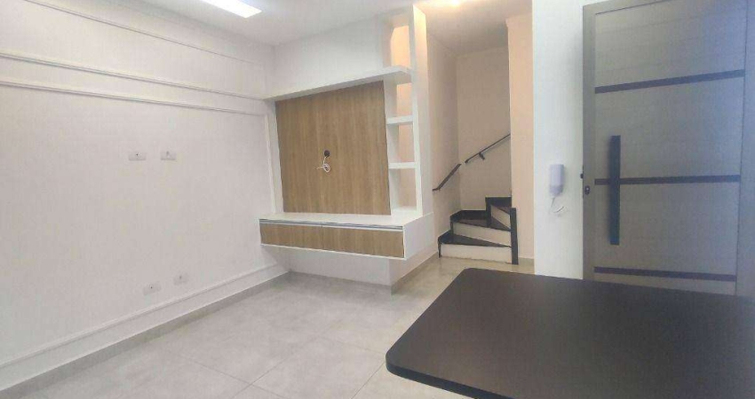 Sobrado com 2 dormitórios à venda, 50 m² por R$ 350.000,00 - Maracanã - Praia Grande/SP
