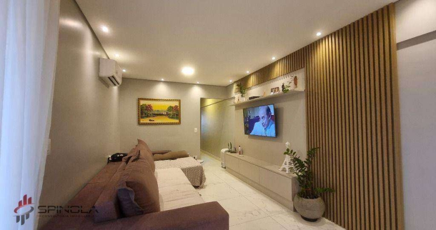 Apartamento com 2 dormitórios à venda, 88 m² por R$ 650.000,00 - Vila Caiçara - Praia Grande/SP