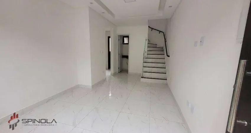 Sobrado com 2 dormitórios à venda, 105 m² por R$ 540.000,00 - Aviação - Praia Grande/SP