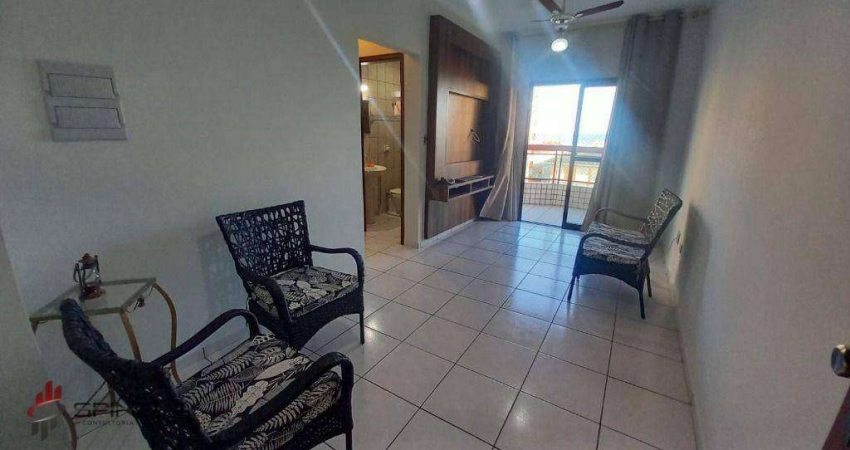 Apartamento com 1 dormitório à venda, 55 m² por R$ 330.000,00 - Tupi - Praia Grande/SP