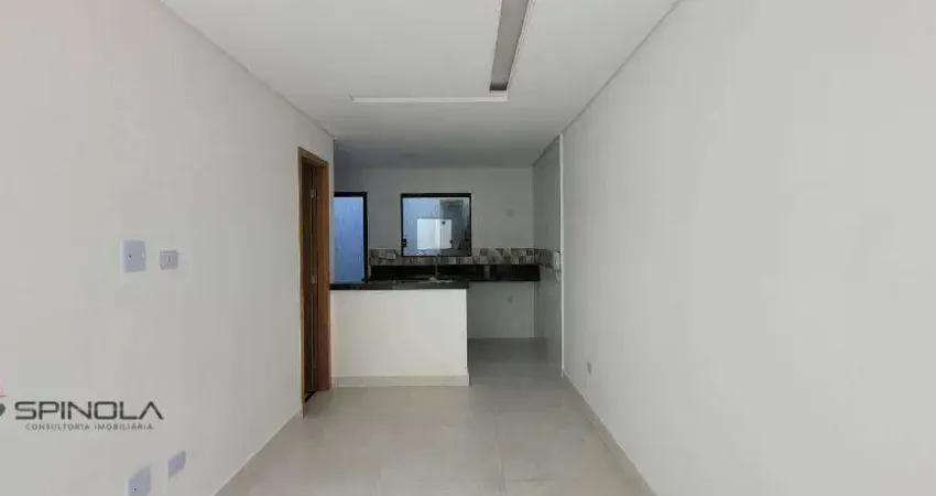 Sobrado com 2 dormitórios à venda, 60 m² por R$ 405.000,00 - Maracanã - Praia Grande/SP