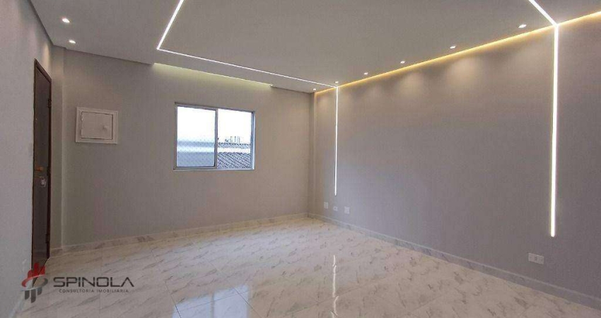 Apartamento com 1 dormitório à venda, 62 m² por R$ 240.000,00 - Maracanã - Praia Grande/SP