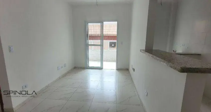 Apartamento com 2 dormitórios à venda, 61 m² por R$ 380.000,00 - Vila Caiçara - Praia Grande/SP
