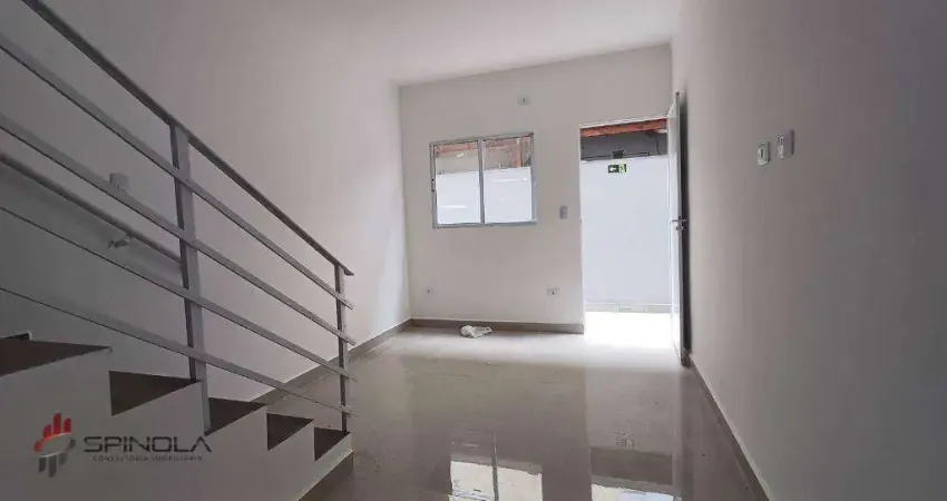 Sobrado com 2 dormitórios à venda, 62 m² por R$ 460.000,00 - tude basto - Praia Grande/SP