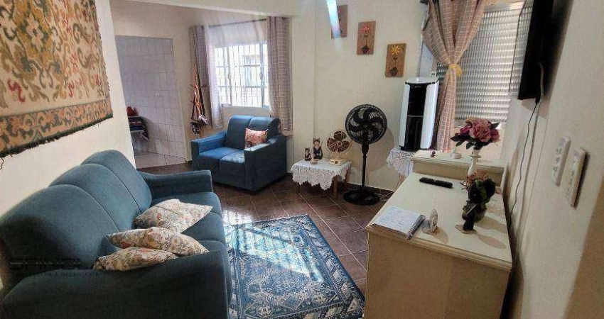 Apartamento com 1 dormitório à venda, 36 m² por R$ 215.000,00 - Vila Caiçara - Praia Grande/SP