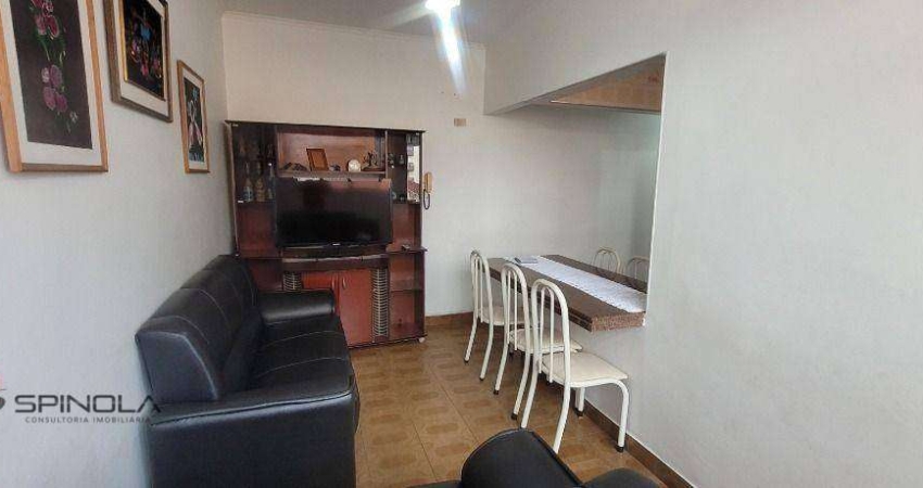 Apartamento com 2 dormitórios à venda, 72 m² por R$ 335.000,00 - Boqueirão - Praia Grande/SP