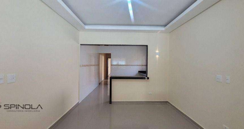 Casa com 2 dormitórios à venda, 110 m² por R$ 585.000,00 - Maracanã - Praia Grande/SP