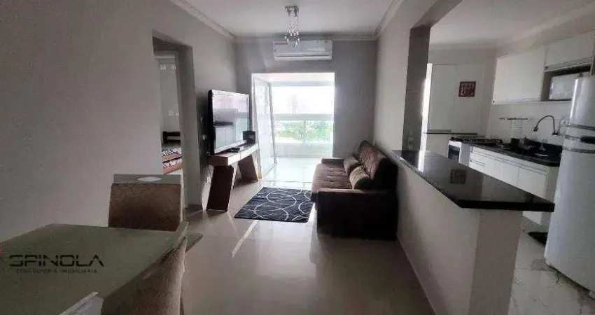 Apartamento com 2 dormitórios à venda, 74 m² por R$ 530.000,00 - Vila Caiçara - Praia Grande/SP
