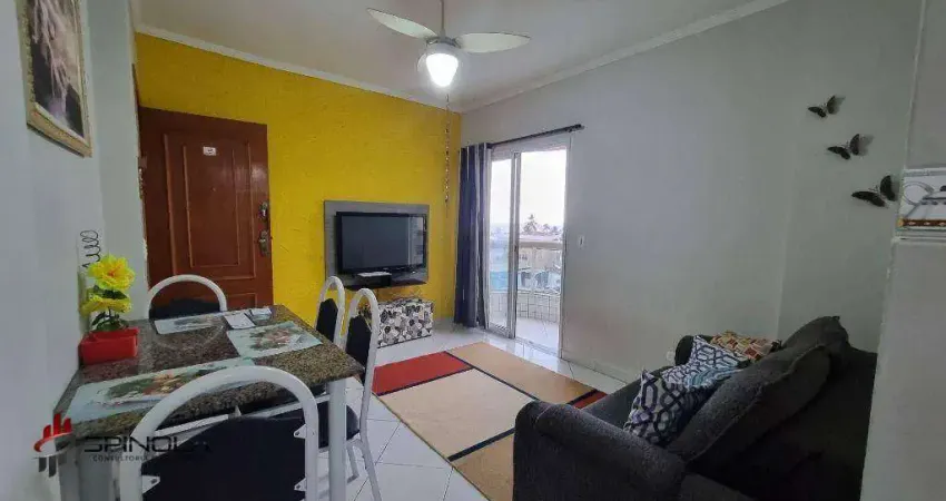 Apartamento com 1 dormitório à venda, 52 m² por R$ 352.000,00 - Tupi - Praia Grande/SP