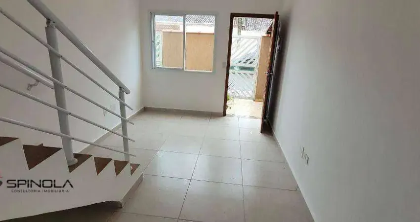 Sobrado com 2 dormitórios à venda, 55 m² por R$ 254.000,00 - Solemar - Praia Grande/SP