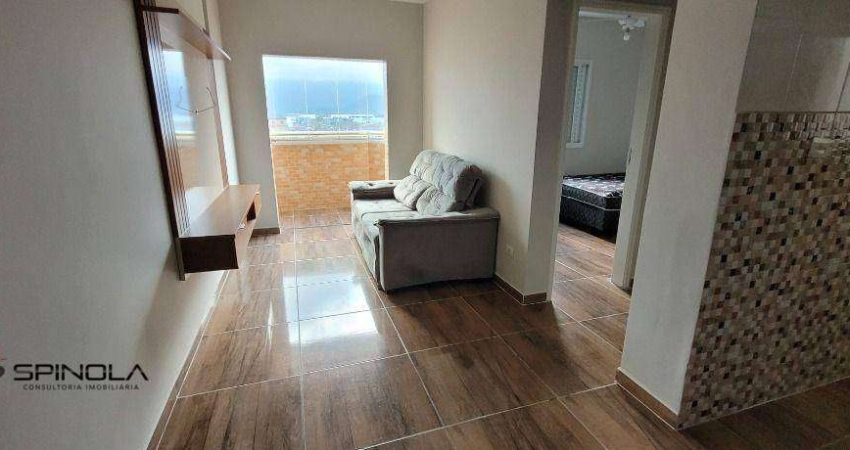 Apartamento com 1 dormitório à venda, 36 m² por R$ 325.000,00 - Caiçara - Praia Grande/SP
