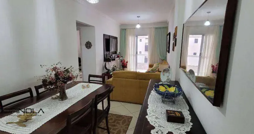 Apartamento com 2 dormitórios à venda, 79 m² por R$ 460.000,00 - Vila Caiçara - Praia Grande/SP
