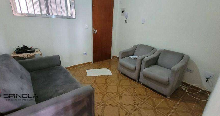 Apartamento com 1 dormitório à venda, 32 m² por R$ 155.000,00 - Vila Caiçara - Praia Grande/SP