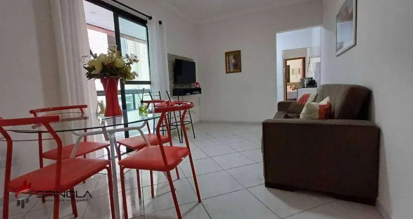 Apartamento com 1 dormitório à venda, 50 m² por R$ 310.000,00 - Vila Guilhermina - Praia Grande/SP