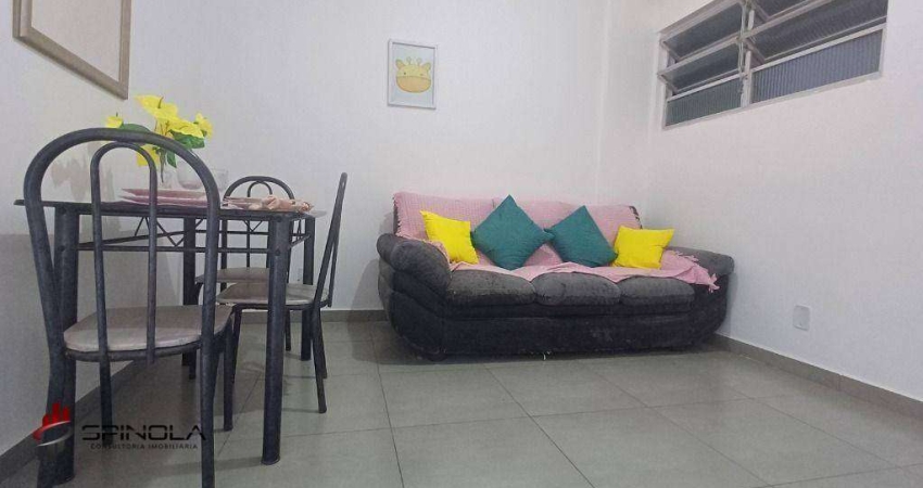 Apartamento com 1 dormitório à venda, 40 m² por R$ 250.000 - Aviação - Praia Grande/SP