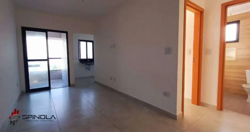 Apartamento com 2 dormitórios à venda, 53 m² por R$ 430.000,00 - Maracanã - Praia Grande/SP