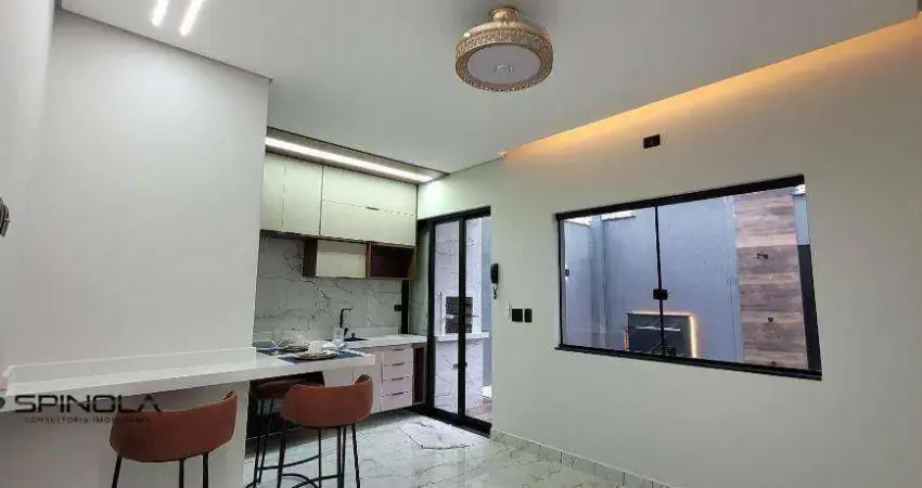 Casa com 3 dormitórios à venda, 80 m² por R$ 860.000 - Vila Caiçara - Praia Grande/SP