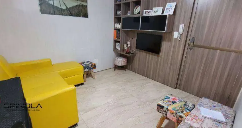 Kitnet com 1 dormitório à venda, 33 m² por R$ 175.000,00 - Vila Caiçara - Praia Grande/SP