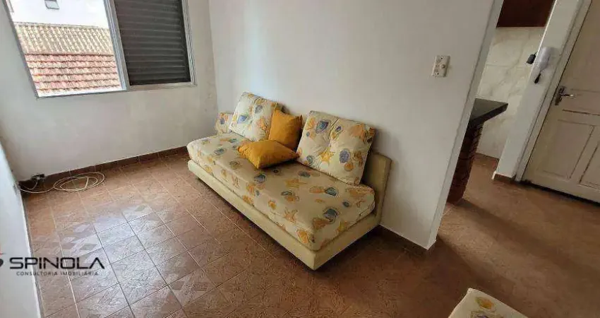 Apartamento com 1 dormitório à venda, 40 m² por R$ 195.000,00 - Vila Caiçara - Praia Grande/SP