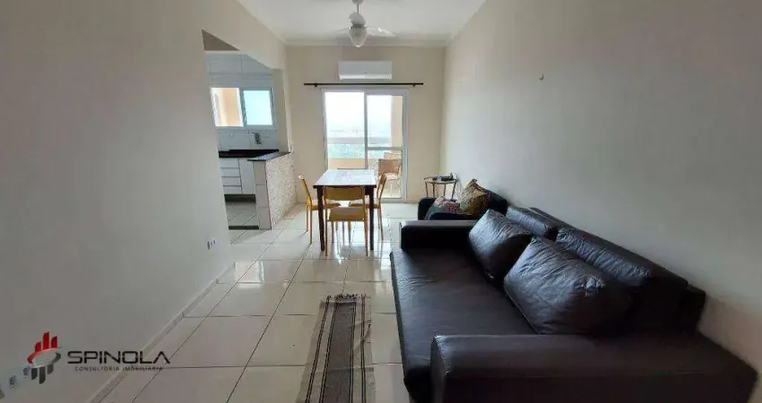 Apartamento com 1 dormitório à venda, 51 m² por r$ 380.000,00 - maracanã - praia grande/sp