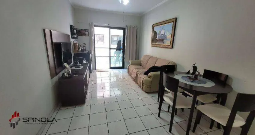 Apartamento com 1 dormitório à venda, 57 m² por r$ 285.000,00 - ocian - praia grande/sp