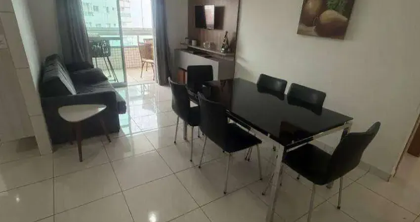 Apartamento com 2 dormitórios à venda, 90 m² por r$ 590.000,00 - caiçara - praia grande/sp