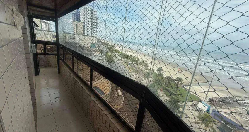 Apartamento com 3 dormitórios à venda, 110 m² por r$ 820.000,00 - caiçara - praia grande/sp