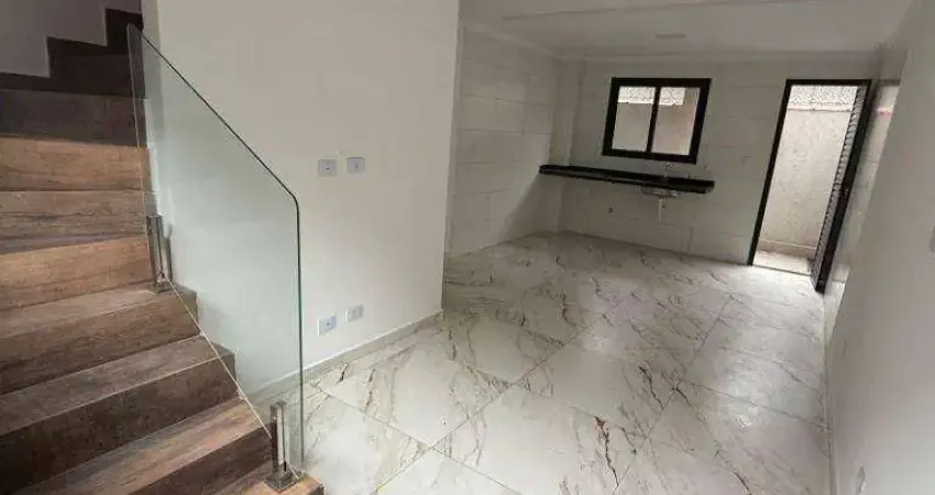 Sobrado com 2 dormitórios à venda, 54 m² por r$ 330.000,00 - maracana - praia grande/sp