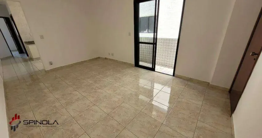 Apartamento com 1 dormitório à venda, 57 m² por r$ 325.000,00 - vila guilhermina - praia grande/sp