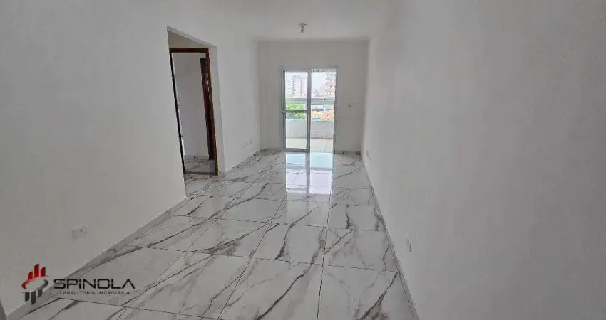 Apartamento com 2 dormitórios à venda, 86 m² por r$ 530.000,00 - boqueirão - praia grande/sp