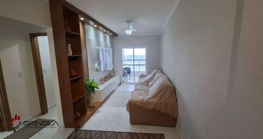 Apartamento com 2 dormitórios à venda, 65 m² por r$ 650.000,00 - caiçara - praia grande/sp