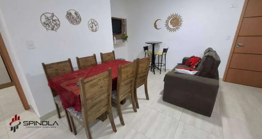 Apartamento com 1 dormitório à venda, 46 m² por R$ 450.000,00 - Caiçara - Praia Grande/SP