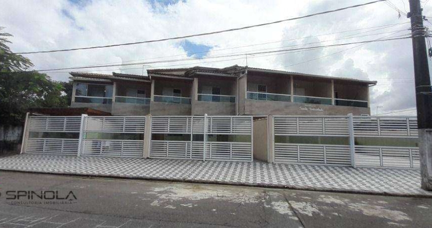 Sobrado com 2 dormitórios à venda, 78 m² por R$ 450.000,00 - Vila Caiçara - Praia Grande/SP