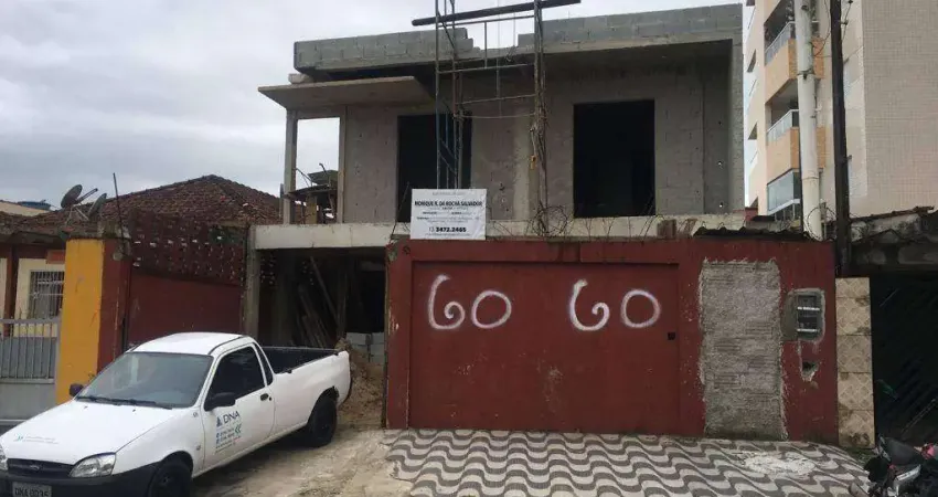 Sobrado com 2 dormitórios à venda, 58 m² por R$ 300.000,00 - Aviação - Praia Grande/SP