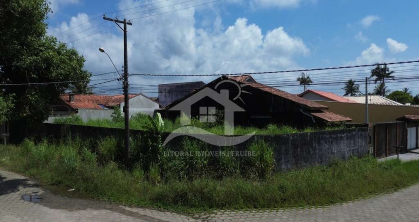 Terreno Murado à venda , ,   no bairro Convento Velho, 200 metros da praia, Peruíbe-SP