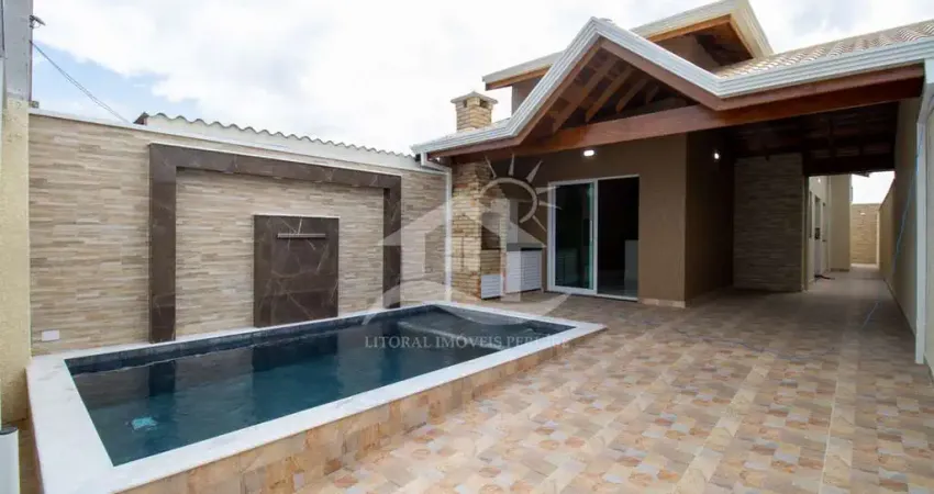 Casa Térrea à venda , 2 quarto(s),  sendo 1 suíte(s)  no bairro Flora Rica, 1700 metros da praia, Peruíbe-SP
