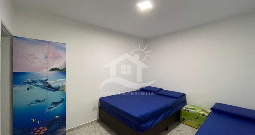 Apartamento Amplo à venda , 2 quarto(s),  sendo 0 suíte(s) (apartamento) no bairro Jardim Belmar II, 2 metros da praia, Peruíbe-SP