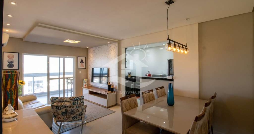 Apartamento Amplo à venda , 3 quarto(s),  sendo 1 suíte(s) (Edifício Jureia) no bairro Centro, 450 metros da praia, Peruíbe-SP