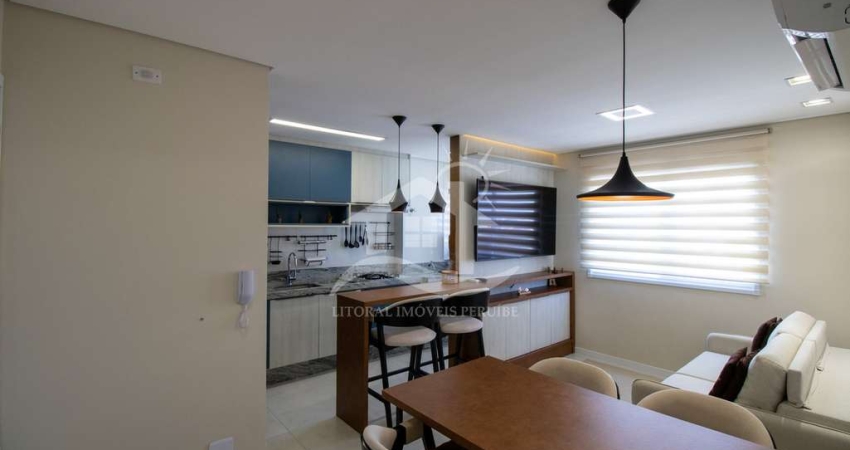 Apartamento Amplo à venda , 2 quarto(s),  sendo 1 suíte(s) (Edificio Tapirema) no bairro Centro, 1100 metros da praia, Peruíbe-SP