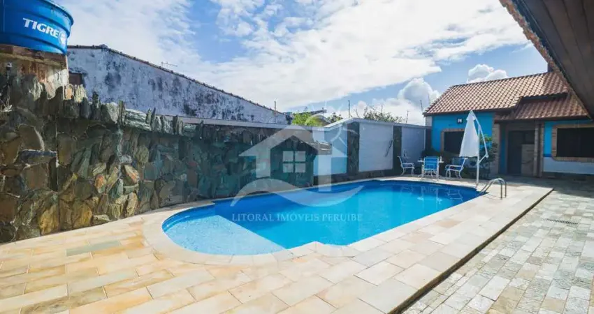 Casa térreo à venda , 3 quarto(s),  sendo 3 suíte(s)  no bairro centro, 400 metros da praia, peruíbe-sp