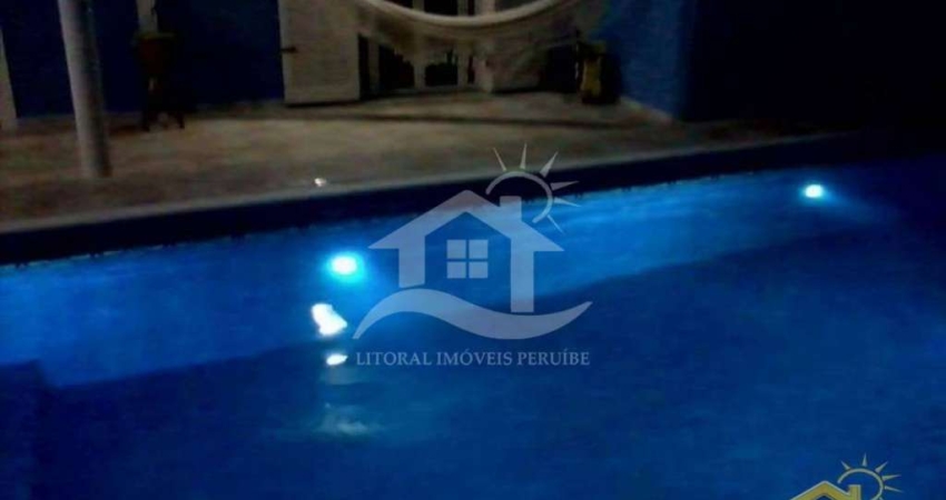 Casa SOBRADO à venda com piscina, 3 quarto(s),  sendo 3 suíte(s)  no bairro Belmira Novaes, 0 metros da praia, Peruíbe-São Paulo