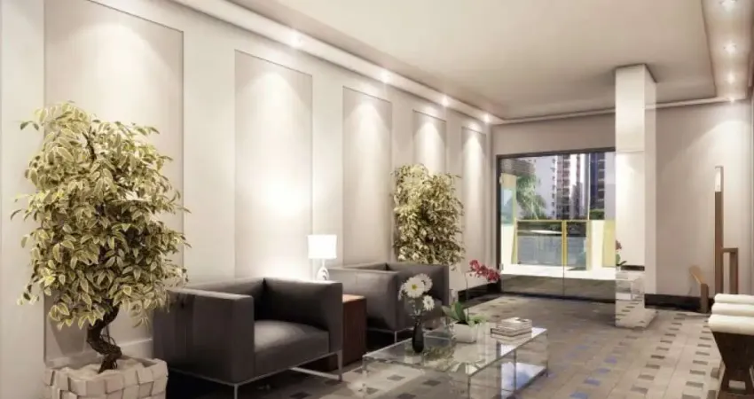 'Amplo Apartamento com 2 Dormitórios e Terraço Gourmet a 300m da Praia na Guilhermina'