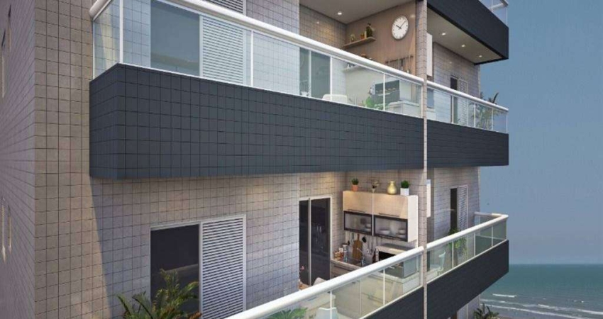 Apartamento com 1 dormitório à venda, 37 m² por R$ 329.200,00 - Aviação - Praia Grande/SP