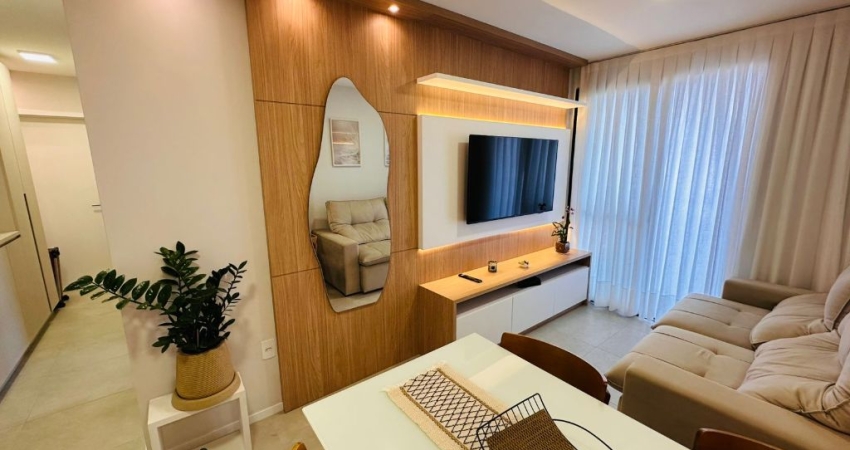 Apartamento mobiliado 02 dormitórios c/ 1 suíte - Areias