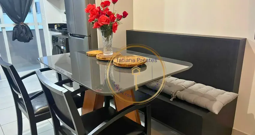 Apartamento de 02 dormitórios, sacada com churrasqueira no bela vista - palhoça