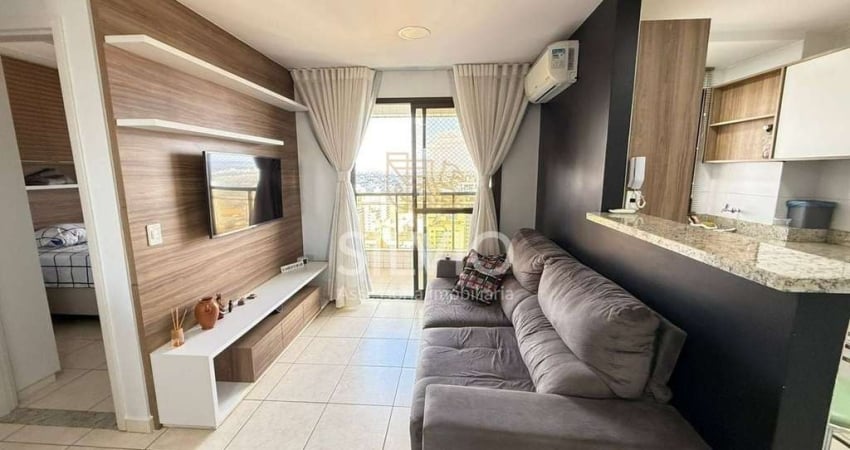 Apartamento mobiliado para aluguel no Residencial Max Home