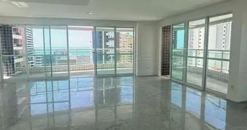 Apartamento alto padrão na silvia jathai vista mar com 3 suítes 290 metros no meireles fortaleza ceará